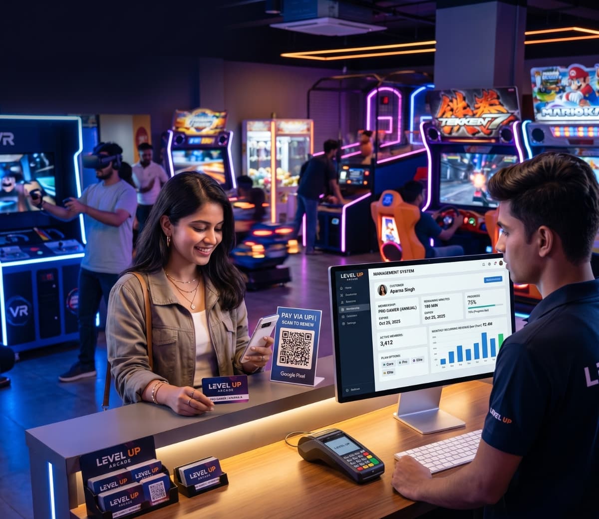 Arcade Center Builds Recurring Revenue with Memberships